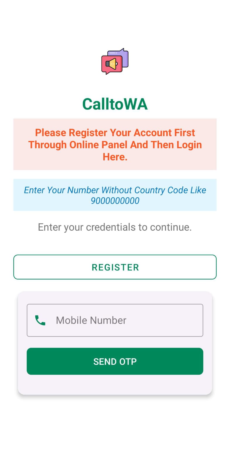 Register on RIGHT WAY MEDIA CRM